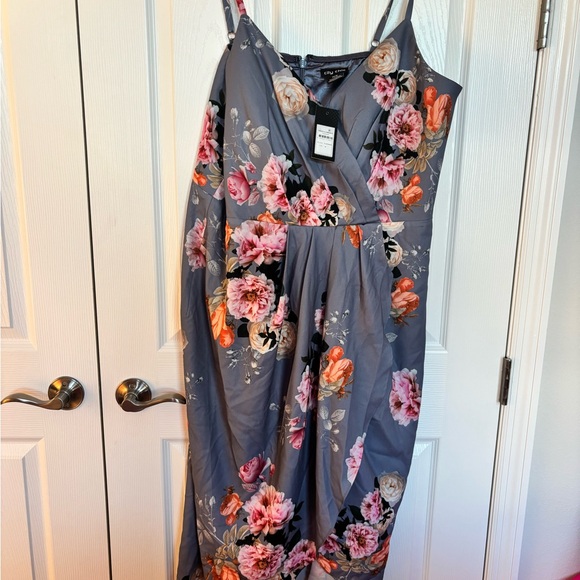 Floral Wrap Dress - Picture 1 of 2